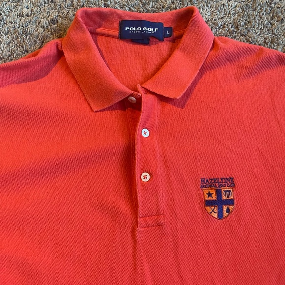 Polo Golf Shirts Vintage Polo Golf Ralph Lauren Polo Shirt L — free download